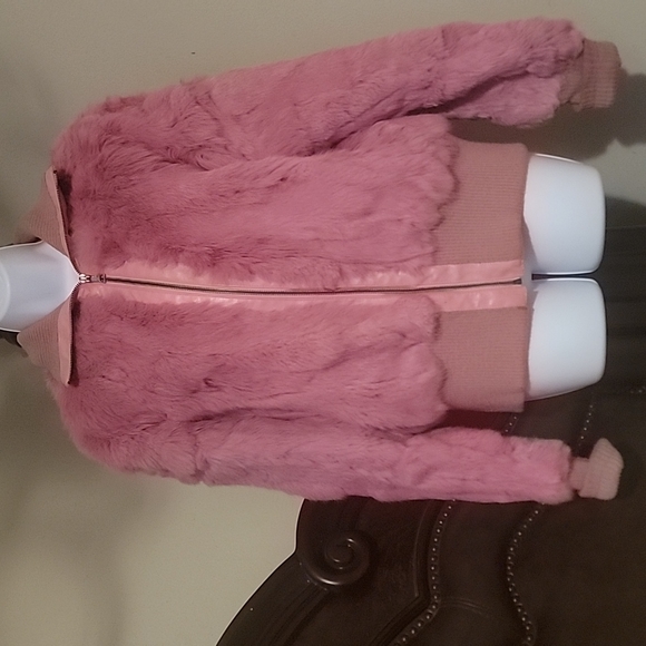 Pink Rabbit faux fur